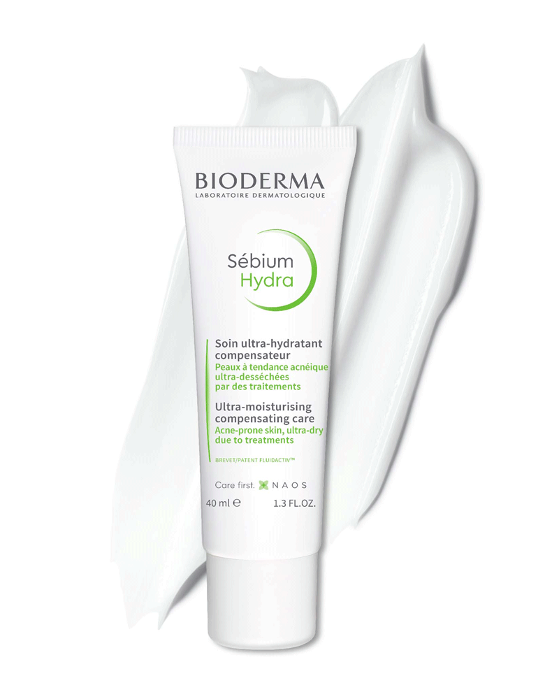 Bioderma Sebium Hydra Moisturiser for Acne-Prone Skin undergoing medical treatment 40ML