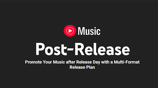 Post-Release Strategy for Artists