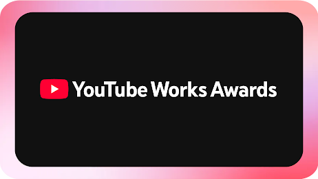 Obraz przedstawiający nagrodę YouTube Works.